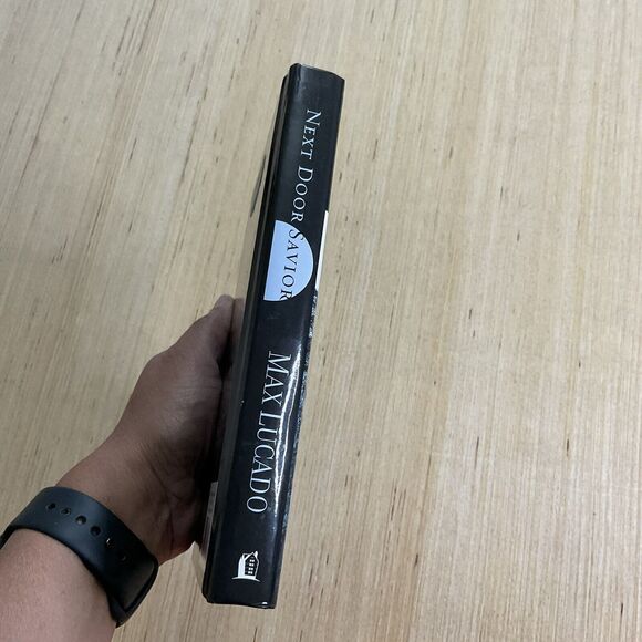 Next Door Savior by Max Lucado 2003 Hardcover Book - Picture 3 of 5